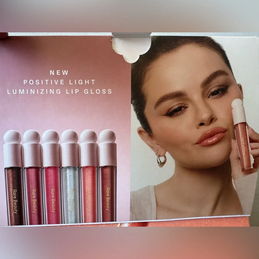 NEW RARE BEAUTY POSITIVE LIGHT LUMINIZING LIP GLOSS GIFT SET - ALL 6 SHADES